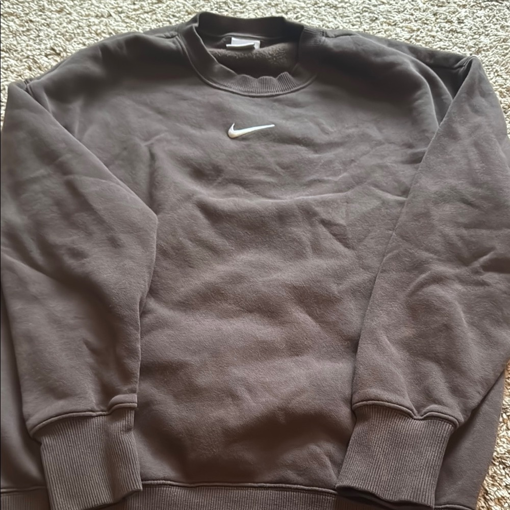 Nike Brown Crewneck Sweatshirt